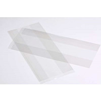 ÖKO-freundliche Beutel 12,7x7,6x29,2cm mit Seitenfalten (100 Stück) [CSG5]