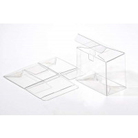 Klarsichtschachteln 9,5x5,4x7,6cm Kristallklar mit Automatikboden (25 Stück) [FPLB216]