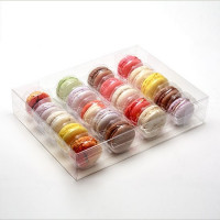 Schachtel-Set für 20 Macarons 25,9x5,1x19,1cm (25 Stück) [MBS4]