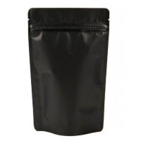 Standbodenbeutel Mattschwarz 13x7x20,5cm | 113 Gramm (100 Stück) [ZBGM3MB]