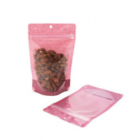 Standbodenbeutel Reispapier Rosa 13x7,9x20,6cm | 113 Gramm (100 Stück) [ZBGR3HR]