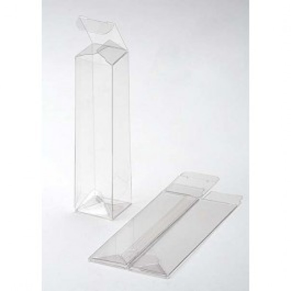 Giftboxes Crystal Clear 1.6 x 1.6 x 10.8cm (25 Pieces) [FPB289]