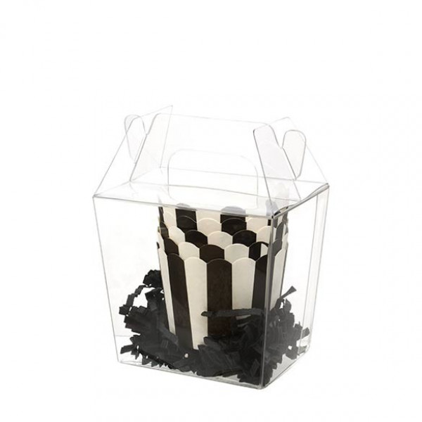 Small Clear Takeout Box 8.7 x 6.4 x 7.9cm (25 Pieces) [FS283]